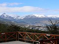 Ushuaia, uitzicht op Ushuaia en omgeving  