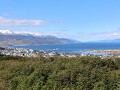 Ushuaia, uitzicht op Ushuaia en omgeving  