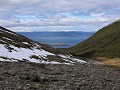 Ushuaia, wandeling Glaciar Martial, uitzicht op he