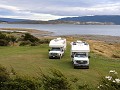 Puerto Almanza, overnachten aan het Beagle kanaal 