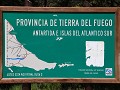 Argentijnse provincie Tierra del Fuego en zuid Atl