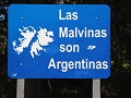 Falkland eilanden of Las Malvinas, een Argentijnse
