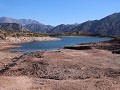 Embalse Potrerillos, wandelen aan het stuwmeer