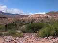 Uquia, Quebrada de las Señoritas, wandelen naar de