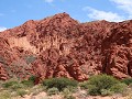 Uquia, Quebrada de las Señoritas, wandelen naar de