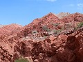 Uquia, Quebrada de las Señoritas, wandelen naar de