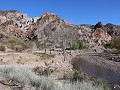 Cañon del Atuel, Río Atuel, aan onze slaapplaats