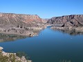 Cañon del Atuel, Valle Grande Reservoir, stuwmeer