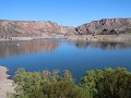 Cañon del Atuel, Valle Grande Reservoir, stuwmeer