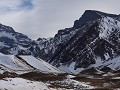 Aconcagua Parque Provincial, langs RN7 naar Los Li