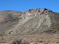 Paso Pehuenche, afdalen voorbij de Argentijnse gre