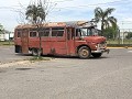 Gualeguaychú, oude Argentijnse bus-camper
