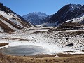 PP Aconcagua, uitzicht op Aconcagua tijdens schitt