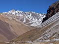 PP Aconcagua, wandeling naar uitzicht Aconcagua en