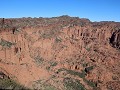 PN Sierra de las Quijadas, wandeling Guanacos, uit