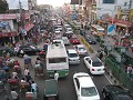 het verkeer in Dhaka