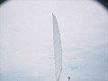snorkelen op barriere rif : de catamaran vanuit he