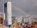 La Paz, prachtige regenboog