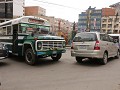 La Paz, chaotisch verkeer