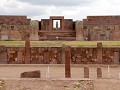 Tiwanaku, Kalasasaya site, beeld waarvan men de vo