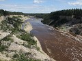 Waterfalls Route, Hay River Canyon aan Louise Fall