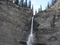 Tumbler Ridge - aan de voet van de 100 m hoge Berg