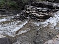 Tumbler Ridge - canyon langs Bergeron Falls trail