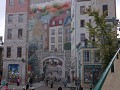 Quebec - oude stad, Trompe l'Oeil - schitterende m