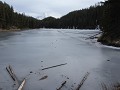 Jasper NP - bevroren Moose Lake
