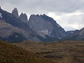 Torres del Paine PN, dag 5, uitzicht op de Torres 