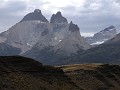 Torres del Paine PN, dag 1, onderweg van ingang Sa