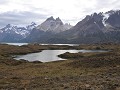 Torres del Paine PN, dag 1, onderweg van ingang Sa