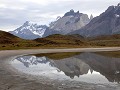 Torres del Paine PN, dag 1, onderweg van ingang Sa