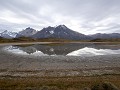 Torres del Paine PN, dag 1, onderweg van ingang Sa