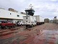met een ferry de Straat van Magellaan oversteken