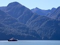 Carretera Austral, Caleta Gonzalo, aan de ferry st