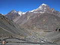 Ruta60CH, Los Andes nr grens Argentinië Los Libert