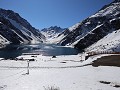 Laguna del Inca aan Portillo skigebied