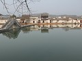 Hongcun, bruggetje over het meer