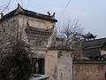 Hongcun, muur en dakranden