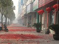 Wuyuan, voetpad tijdens Chinees nieuwjaar