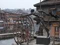 Fenghuang, brons aan watermolen
