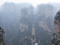Zhangjiajie, zicht boven, dag 1