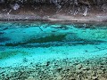 Jiuzhaigou NP, Colourful pool, glashelder