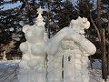 Harbin, Sun Island park, sneeuwsculpturen 