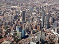 Bogotá, Monserrate, uitzicht op de wijk waar we ve
