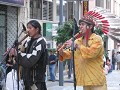 vriendelijke straatmuzikanten uit Ecuador en Peru