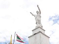 Jardín, Cristo Rey beeld op een heuveltop