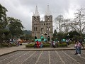 Jardín, centrale plein met kerk