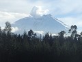 Cotopaxi Volcano 's ochtends van op slaapplaats te